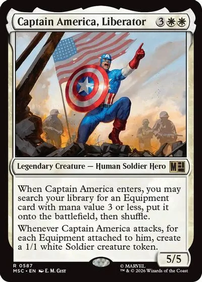 Captain America, Liberator #587