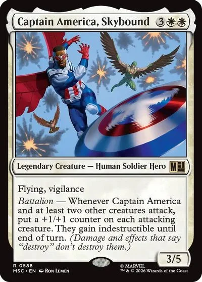Captain America, Skybound #588
