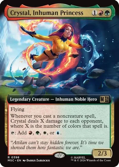 Crystal, Inhuman Princess [Extended Art] #398