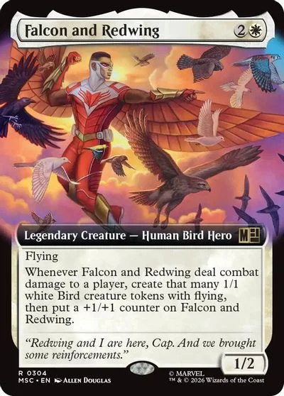 Falcon and Redwing [Extended Art] #304