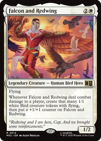 Falcon and Redwing [Surge Foil] #14