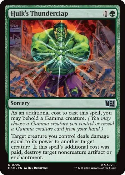 Hulk's Thunderclap #725