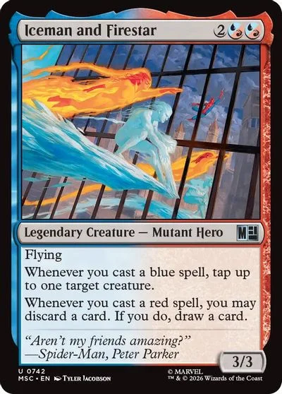 Iceman and Firestar #742