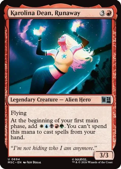 Karolina Dean, Runaway #694
