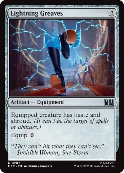 Lightning Greaves #202