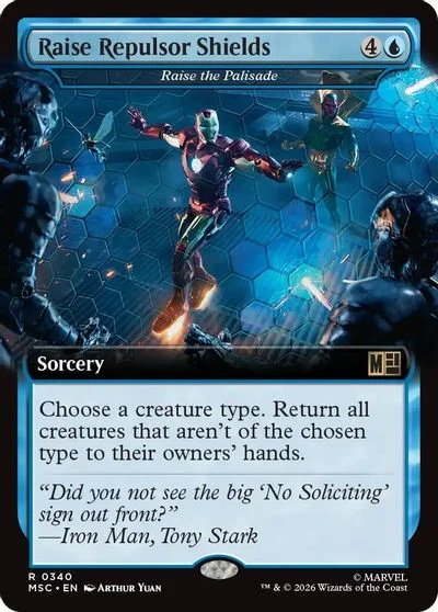 Raise Repulsor Shields - Raise the Palisade [Extended Art] #340