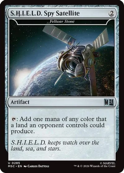 S.H.I.E.L.D. Spy Satellite - Fellwar Stone [Surge Foil] #285