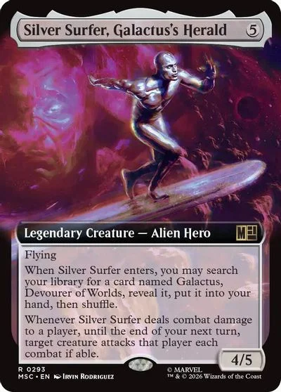 Silver Surfer, Galactus's Herald [Extended Art] #293