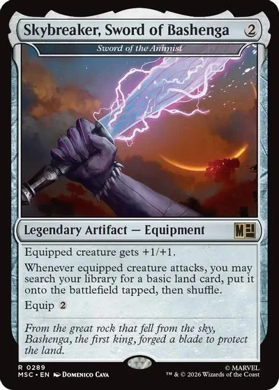 Skybreaker, Sword of Bashenga [Surge Foil] #289
