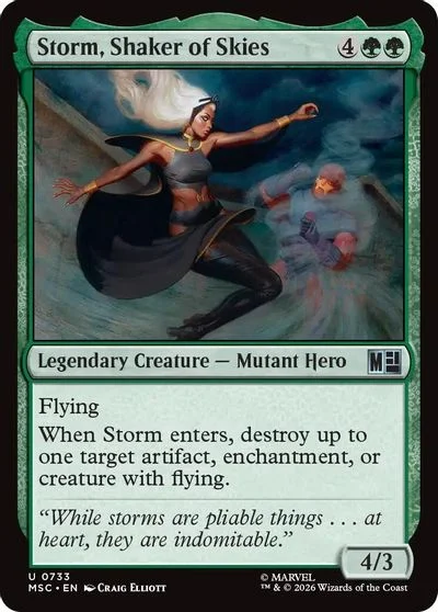 Storm, Shaker of Skies #733