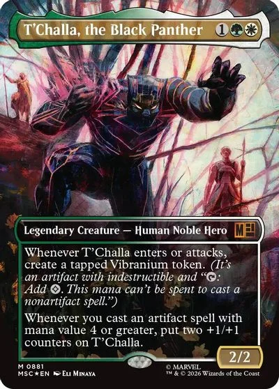 T'Challa, the Black Panther [Borderless] #881