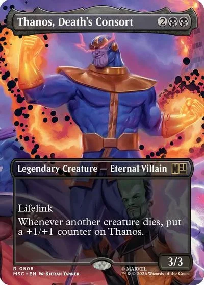 Thanos, Death's Consort [Borderless] #508