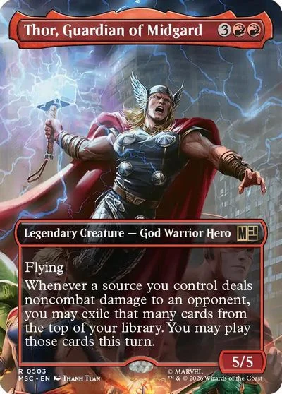 Thor, Guardian of Midgard [Borderless] #503