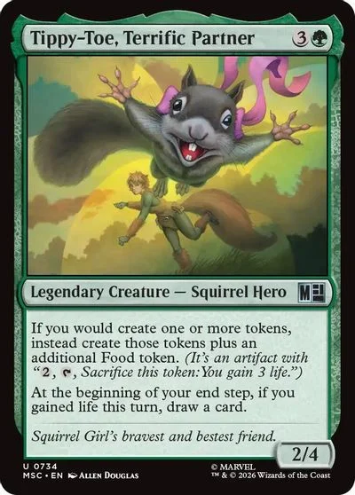 Tippy-Toe, Terrific Partner #734