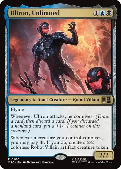 Ultron, Unlimited [Surge Foil] #100