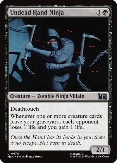 Undead Hand Ninja #670