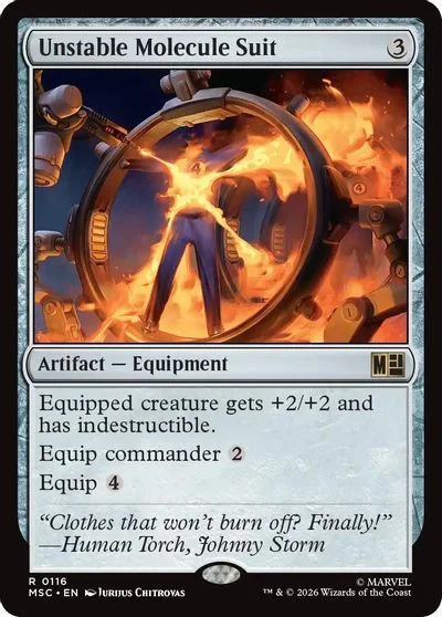 Unstable Molecule Suit [Surge Foil] #116