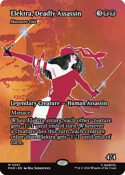 Elektra, Deadly Assassin - Massacre Girl #67