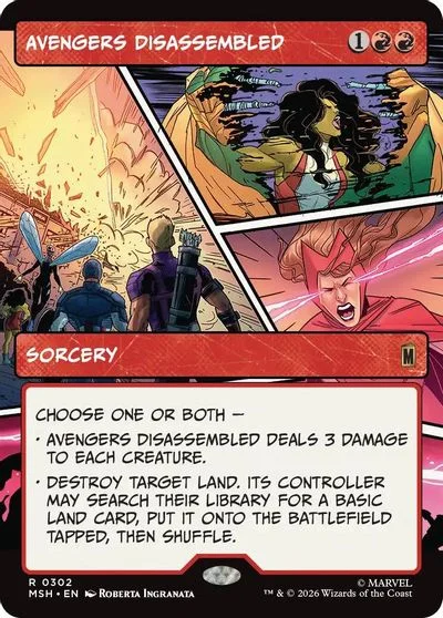 Avengers Disassembled [Borderless] #302