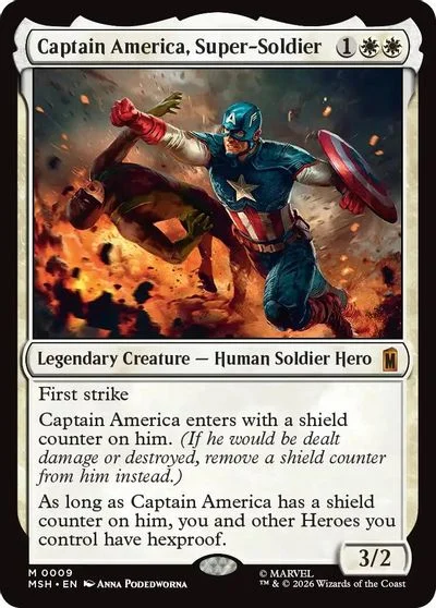 Captain America, Super-Soldier #9