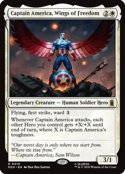 Captain America, Wings of Freedom #10