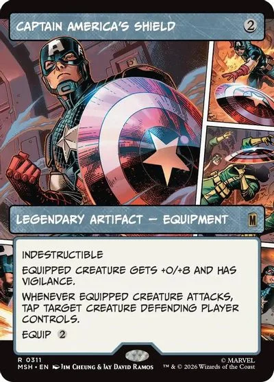 Captain America's Shield [Borderless] #311