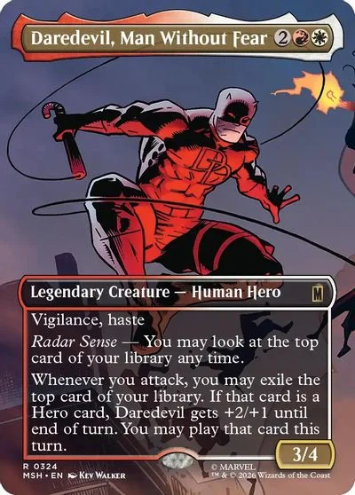 Daredevil, Man Without Fear [Borderless] #324