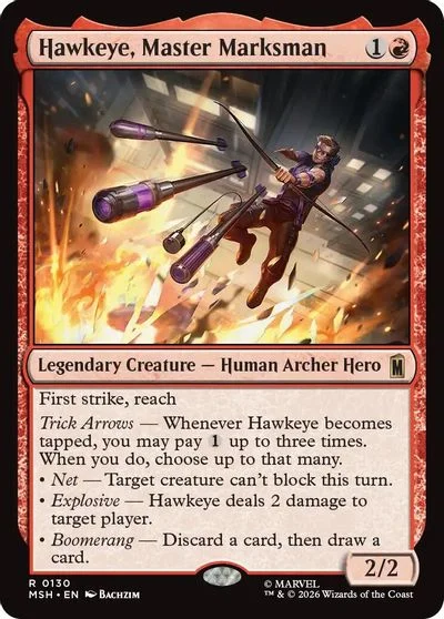 Hawkeye, Master Marksman #130