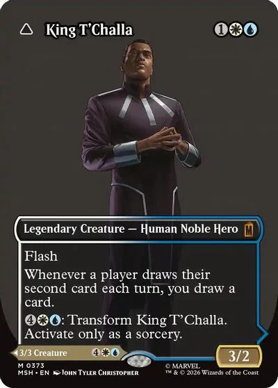 King T'Challa [Borderless] #373