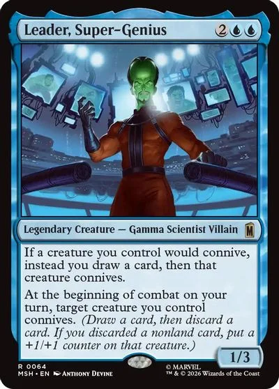 Leader, Super-Genius #64