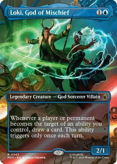 Loki, God of Mischief [Borderless] #343
