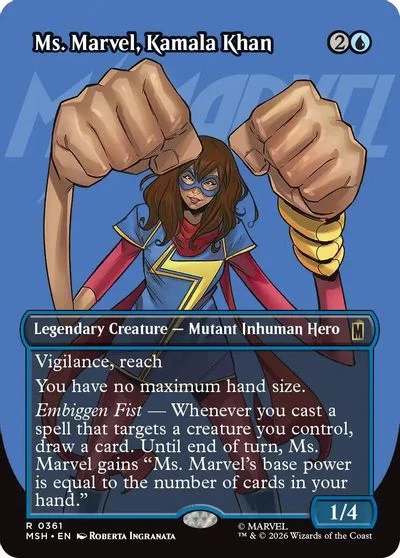 Ms. Marvel, Kamala Khan [Borderless] #361