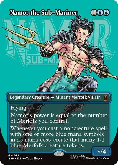 Namor the Sub-Mariner [Borderless] #362