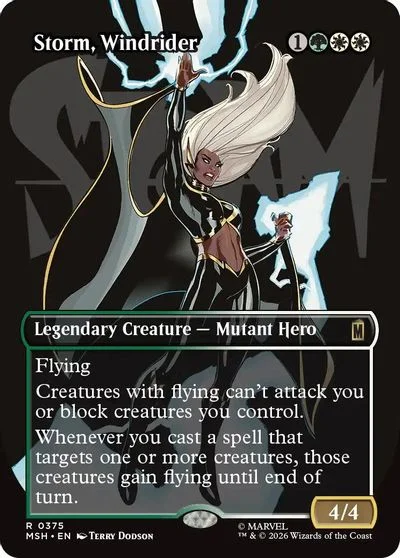 Storm, Windrider [Borderless] #375