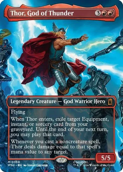 Thor, God of Thunder [Borderless] #338