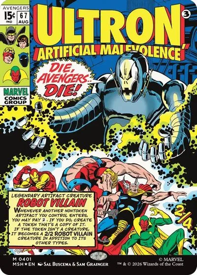 Ultron, Artificial Malevolence [Borderless] #401