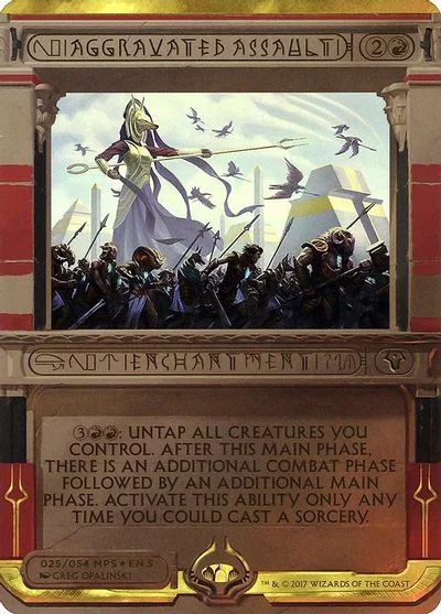 Aggravated Assault [Foil] #25