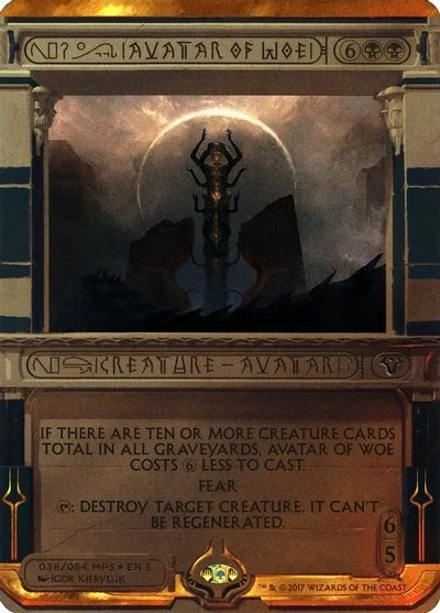 Avatar of Woe [Foil] #38