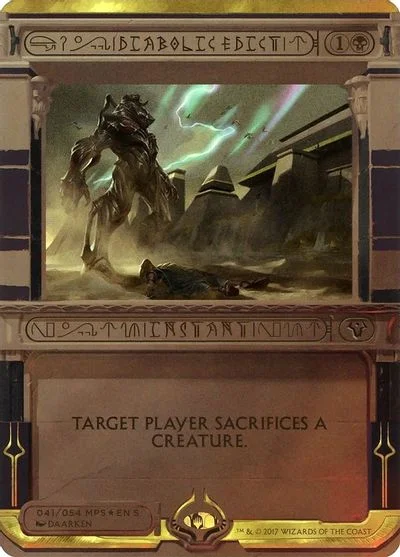 Diabolic Edict [Foil] #41