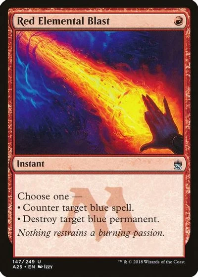 Red Elemental Blast [Foil]