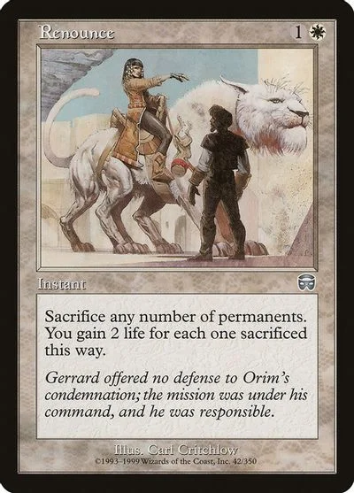 Renounce [Foil]
