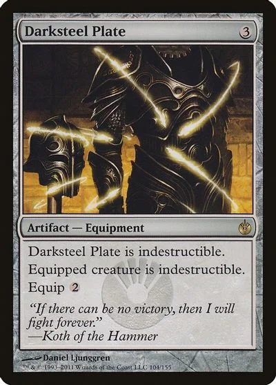 Darksteel Plate [Foil]