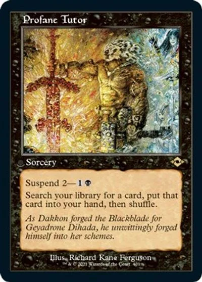 Profane Tutor [Foil] #401