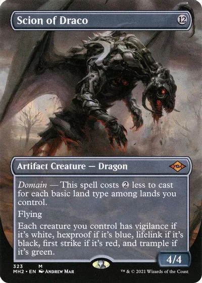 Scion of Draco [Extended Art Foil] #323