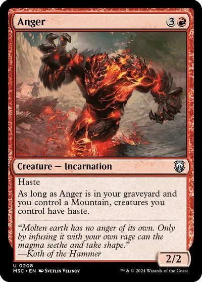 Anger [Foil] #208