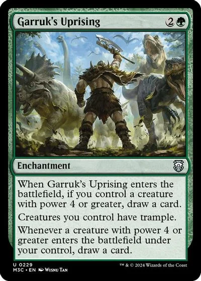 Garruk's Uprising [Foil] #229