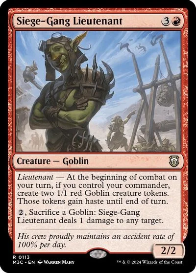 Siege-Gang Lieutenant #113
