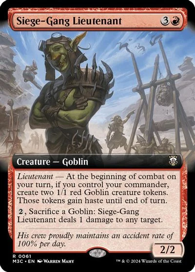 Siege-Gang Lieutenant [Foil] #61
