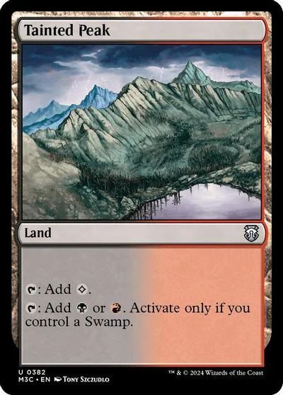 Tainted Peak [Foil] #382