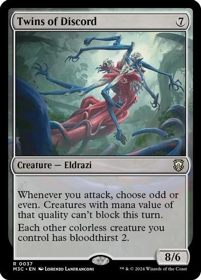 Twins of Discord [Foil] #37